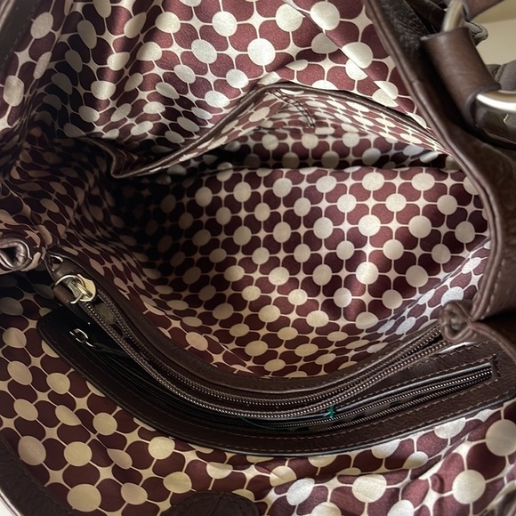 Piazza Womens Beautiful Leather Brown Handbag/Shoulder bag - Picture 15 of 16